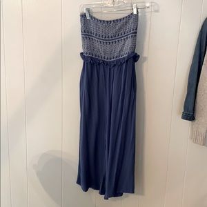 Strapless jumpsuit